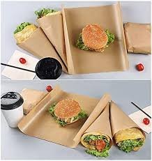 Food Wrapping Sheets, Qty:1,000